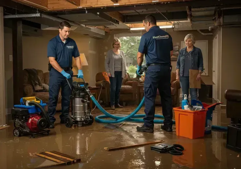 Basement Water Extraction and Removal Techniques process in Roseto, PA